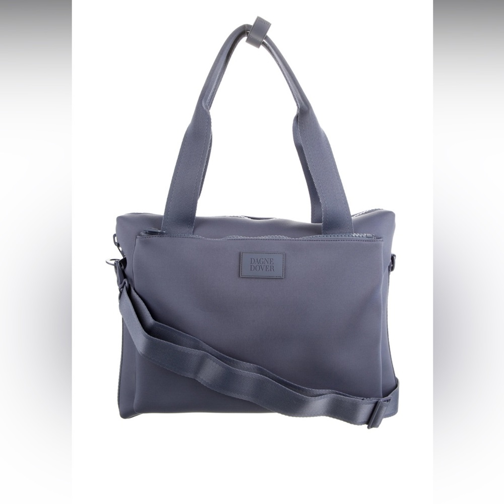 DAGNE DOVER Leather Trimmed Tote Briefcase - Picture 9 of 11